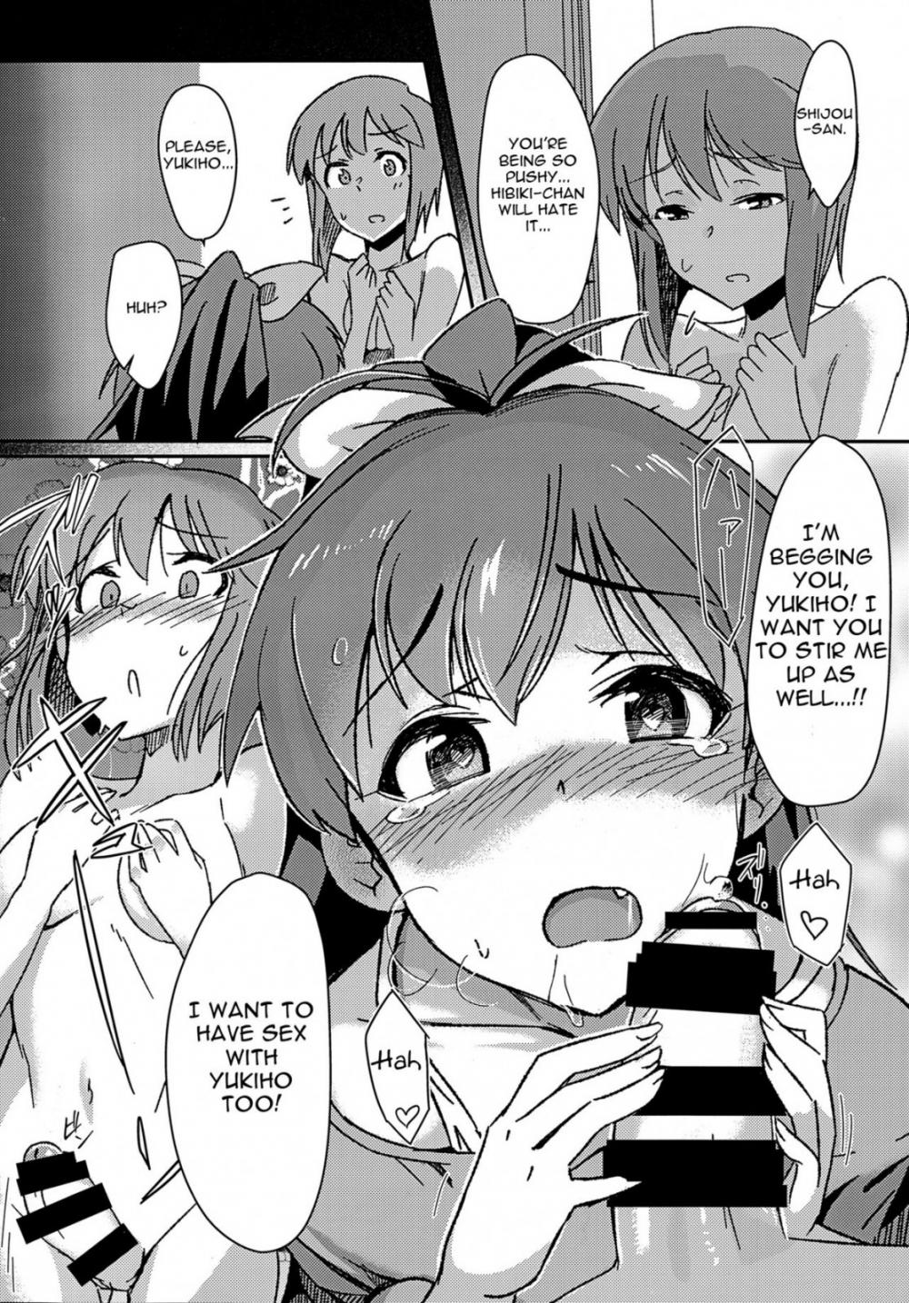 Hentai Manga Comic-YukiCock - The Reverberations of Futanari Yukiho Falling-Read-9